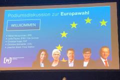 Podiumsdiskussion zur Europawahl 2024