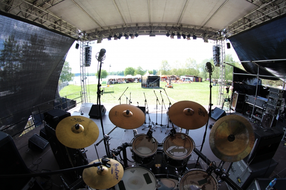 GoPro Blickwinkel ins Infield
